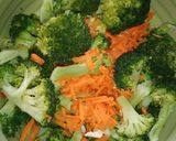 Foto del paso 2 de la receta: Ensalada de brócoli y zanahoria