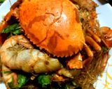 รูปขั้นตอนการทำที่ 2 ของ ปู+กุ้งอบวุ้นเส้น