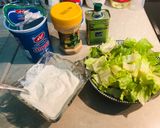 صورة لخطوة 1 من وصفة سلطه من اختراعي لذيذة جداً 🥰🥗🥗