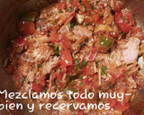 Foto del paso 11 de la receta: Empanada de hojaldre, con atún y mozzarela
