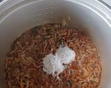 A picture of step 3 of Manchurian Fried Rice.