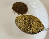 A picture of step 1 of Oats katlu (gluten free).
