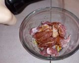 Foto del paso 2 de la receta: Arroz con steak de cerdo y salsa soya