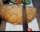 A picture of step 11 of French pita bread puff.