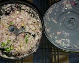 A picture of step 1 of Mutton samosa.