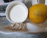 Foto del paso 1 de la receta Yogurt desnatado con limón y avena
