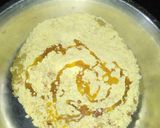 A picture of step 1 of Cornmeal Papadi.