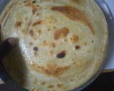 A picture of step 5 of Special Chapati(3 layers).