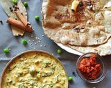 A picture of step 6 of Methi Matar.
