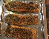 Foto del paso 4 de la receta: Salmón con costra de semillas