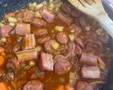 Foto del paso 5 de la receta: Frijoles negros con chorizo y panceta
