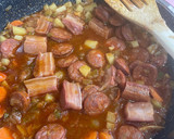 Foto del paso 5 de la receta: Frijoles negros con chorizo y panceta