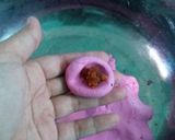 Foto langkah ke 2 dari resep Klepon Buah Naga.
