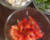 A picture of step 2 of Veg upma.