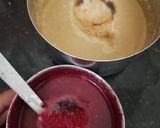 A picture of step 3 of Oatmeal Pancake with Fresh Cream and Beetroot Eggless.