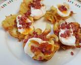 Foto del paso 7 de la receta Tapa de patatas fritas huevo y jamón