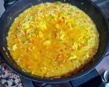 Foto del paso 12 de la receta: Arroz con roux de curry japonés, huevas y cocochas de calamar