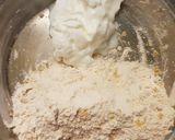 A picture of step 2 of Masala parath.