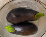 A picture of step 1 of Eggplant And Tuna Salad.
