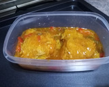 Foto del paso 11 de la receta: Pollo con salsa y verduras
