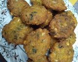 A picture of step 3 of Daal Vada.