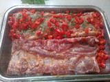 Ribs de cerdo al horno