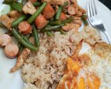 Foto langkah ke 4 dari resep Ayam sosis buncis bumbu sereh.