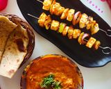 A picture of step 7 of Tandoori Paneer Tikka Masala.