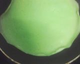Foto langkah ke 4 dari resep Dadar gulung pandan unti.