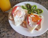 Foto del paso 3 de la receta: Huevos fritos con pimentón.🥚🥚