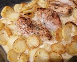 Une image de l'étape 7 de Poulet à la moutarde.