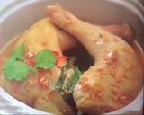 Sesame oil spring onion chicken recipe step 4 photo