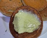 Foto langkah ke 6 dari resep Matcha Dorayaki Pancake.