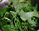 鹹蛋炒莧菜的食譜步驟1照片