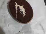 Swissroll Brownies with filling mocca butter icecream