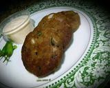 A picture of step 5 of Shami kabab.
