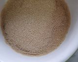 A picture of step 1 of No Oven Eggless Stuffed Sesame Bun.