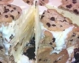 Foto del paso 9 de la receta: Pastel De Nieve de Vainilla con Galletas Chispas de Chocolate