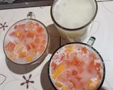 Foto langkah ke 3 dari resep Puding Susu Pepaya.