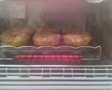 A picture of step 4 of Blueberry loaded Streusel Muffins.