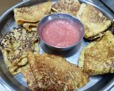 ककड़ी बेसन के चीलें (Kakdi besan ke cheele recipe in hindi) रेसिपी चरण 4 फोटो