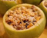 Foto del paso 3 de la receta: Manzanas al horno rellenas de granola!!