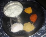 A picture of step 3 of Egg plant curry with curd.