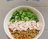 รูปขั้นตอนการทำที่ 4 ของ บะหมี่ผักคลุกไก่ฉีก