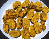 A picture of step 7 of Methi Muthiya.