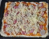 Foto langkah ke 9 dari resep #51. Pizza Homemade Tanpa Mixer.