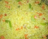 A picture of step 3 of Fried basmatic rice.