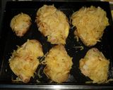 Foto del paso 3 de la receta: Papas aplastadas con cebolla y queso