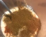 Une image de l'étape 1 de Shawarma au poulet comme à Dubaï.