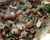 A picture of step 9 of Fish pie with mushrooms.